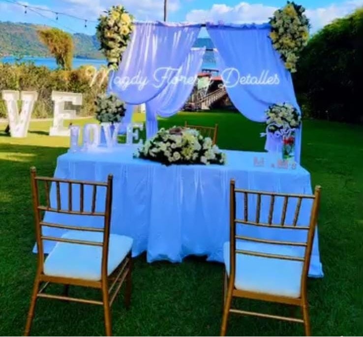 Decoración de boda